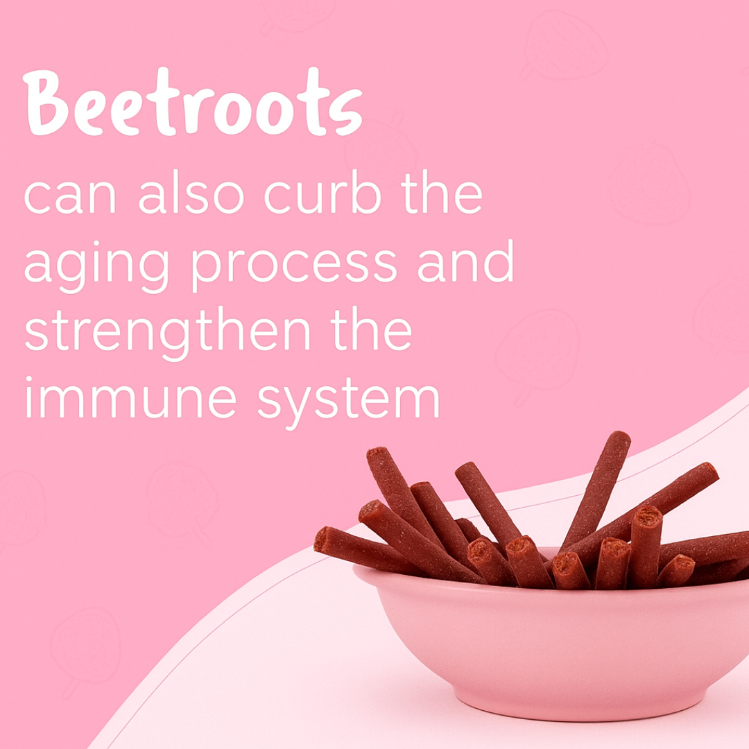 Petilicious Chicken Beetroot Crunch Sticks