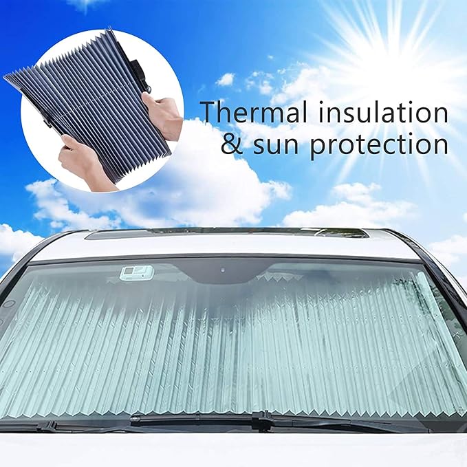 Retractable Car Sunshade