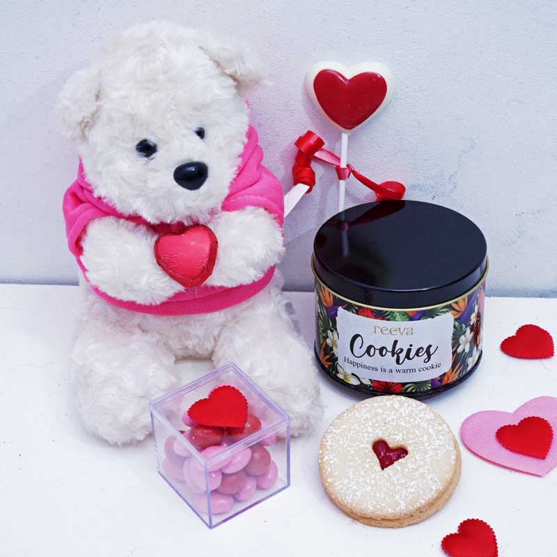Cutie Teddy Combo – The Ultimate Valentine’s Day Surprise! ❤️🎁