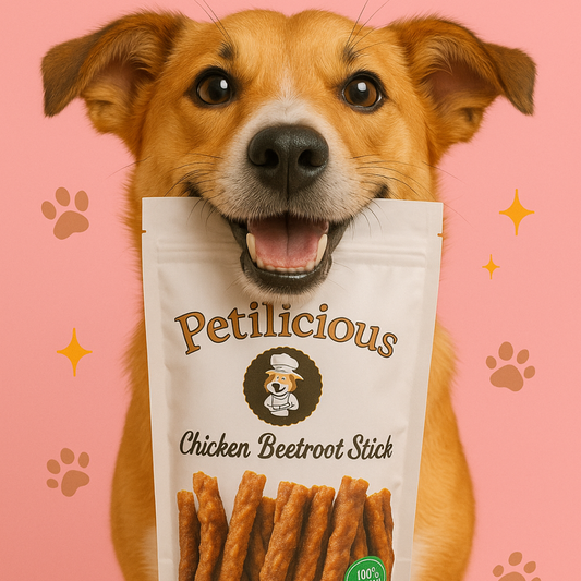 Petilicious Chicken Beetroot Crunch Sticks