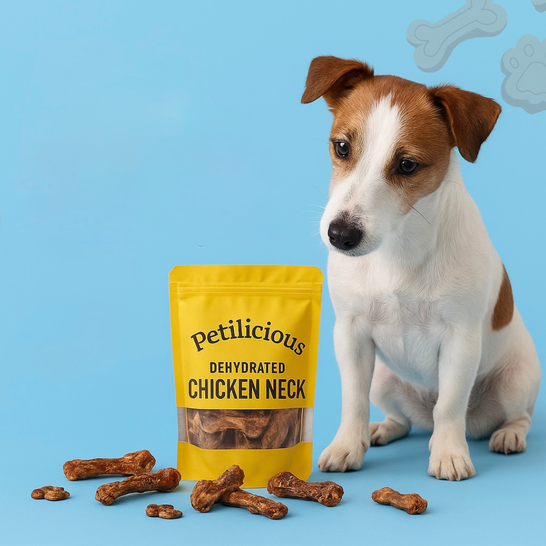 Petilicious Crunchy Dehydrated Chicken Necks