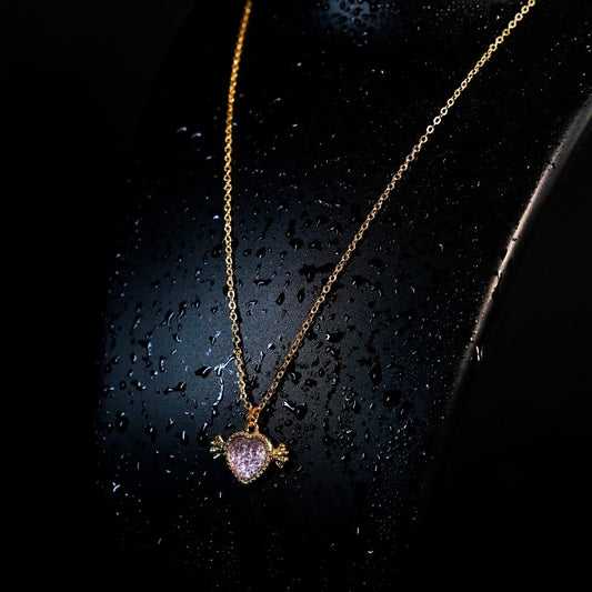 Amethyst Blossom Neckpiece
