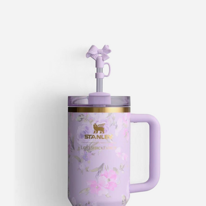 STANLEY X LOVESHACKFANCY FLOWSTATE QUENCHER 40OZ TUMBLER | HAPPYTHOUGHTS