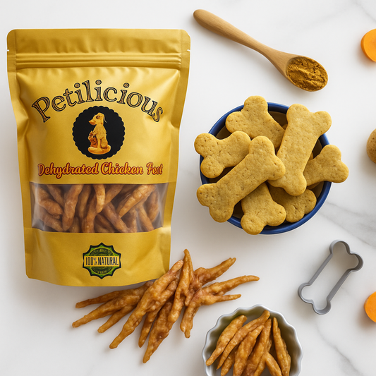 Petilicious Crunchy Dehydrated Chicken Feet