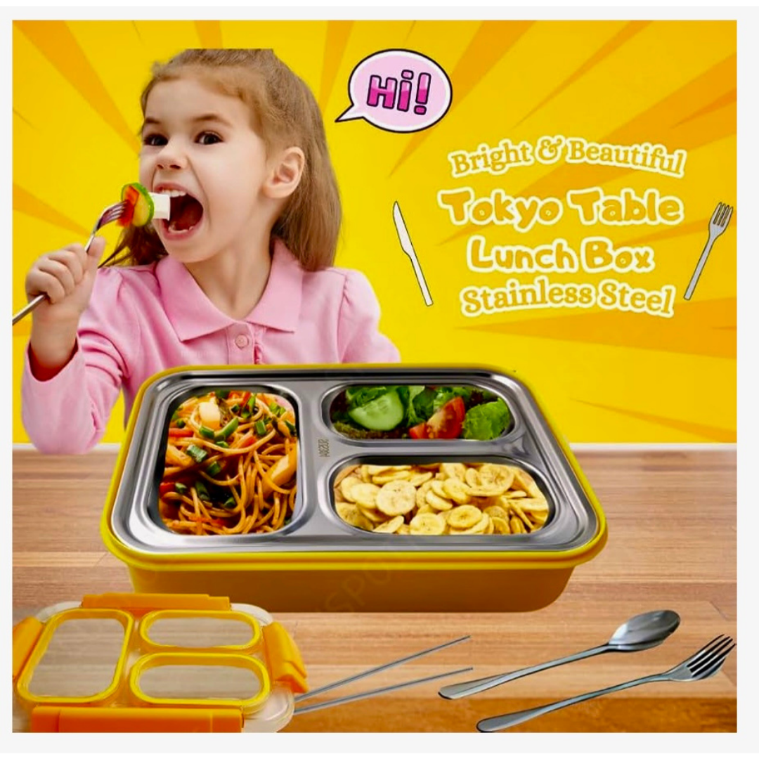 🍱 Fooddict Stainless Steel Bento Lunch Box