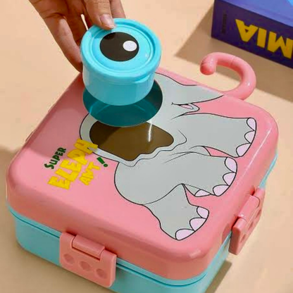 🐘🍱 Super Elephant Kids Lunch Box