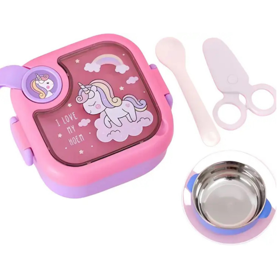 🦄 Magical Unicorn Kids Lunch Box