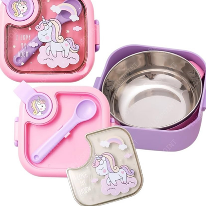 🦄 Magical Unicorn Kids Lunch Box