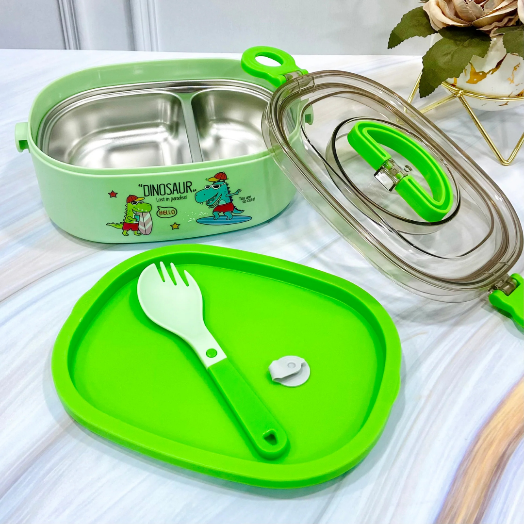 Dino Paradise Kids Lunch Box 🦖🥗✨