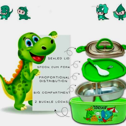 Dino Paradise Kids Lunch Box 🦖🥗✨