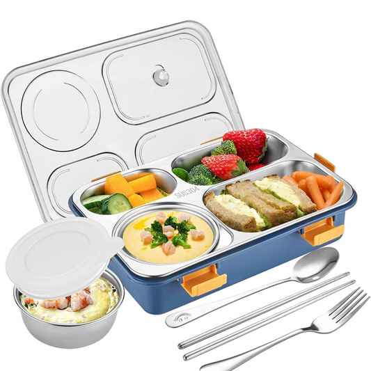 🍱 Elite Stainless Steel Bento Lunch Box