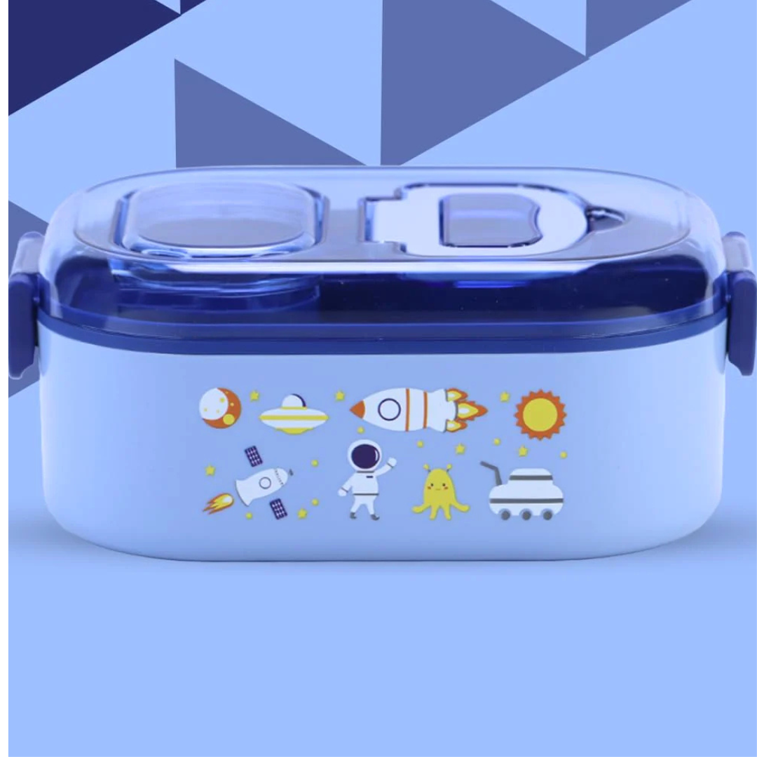 🚀 Astronaut Stainless Steel Lunch Box