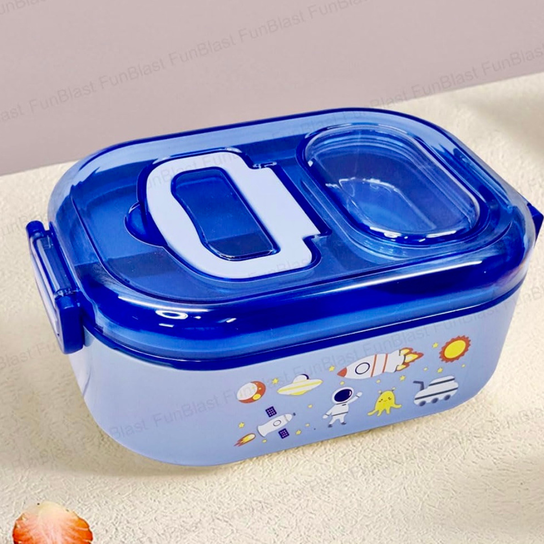 🚀 Astronaut Stainless Steel Lunch Box