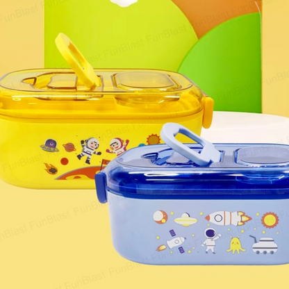 🚀 Astronaut Stainless Steel Lunch Box
