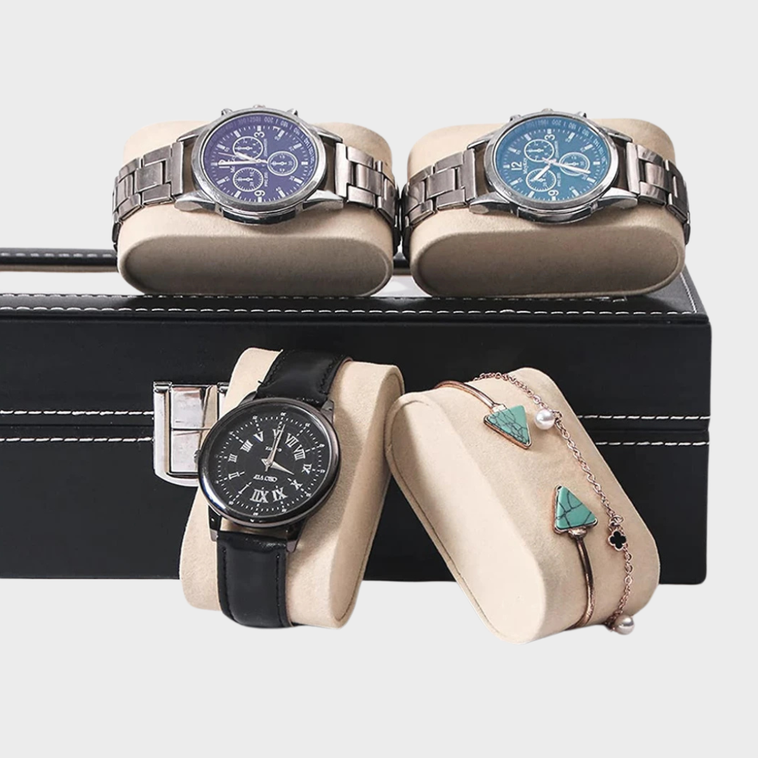 6 Slot Watch Storage