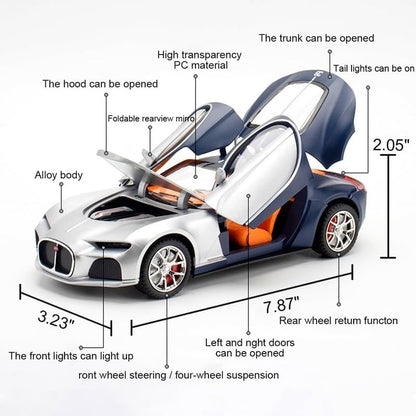 1:24 Bugatti Sports Car