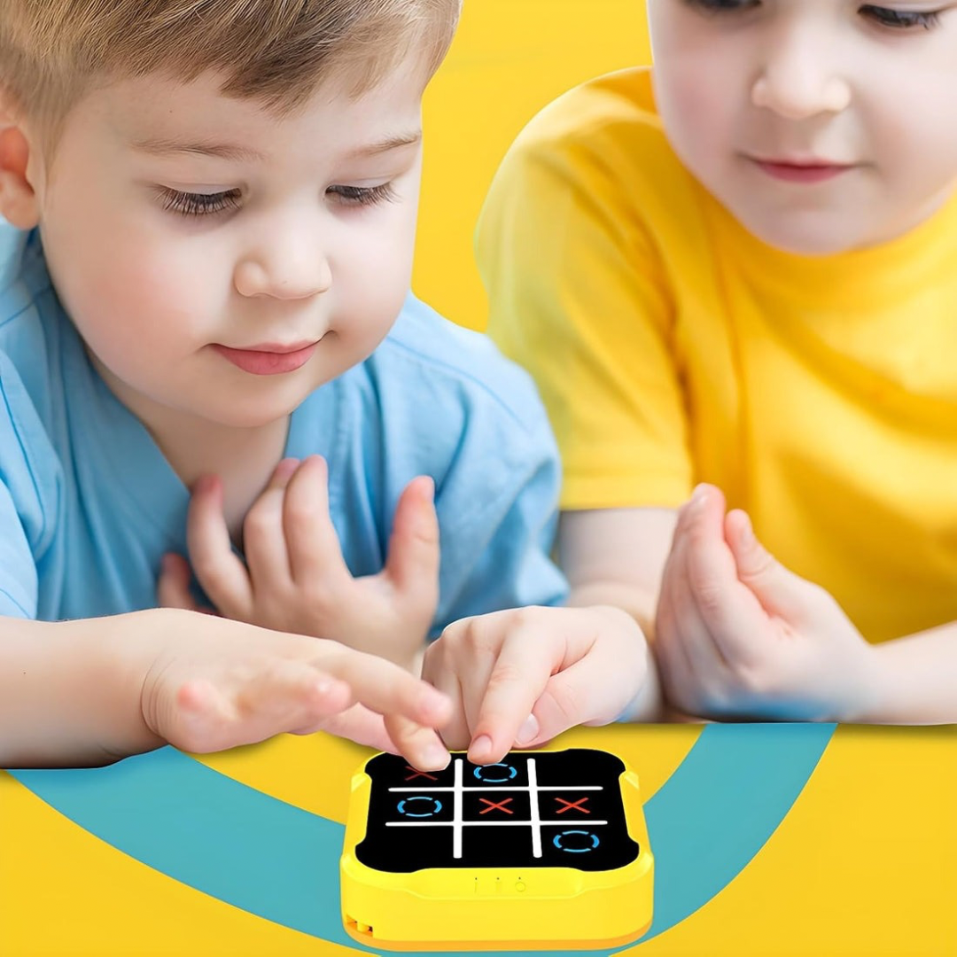 4-in-1 Electronic Tic Tac Toe & Memory Game