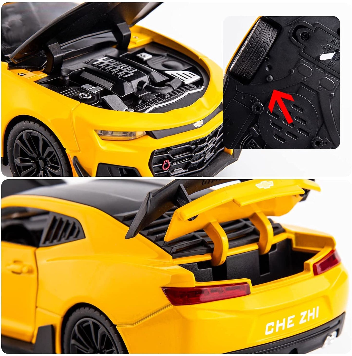 🚗✨ 1:24 Chevrolet Metal Car – For Kids ✨🚗