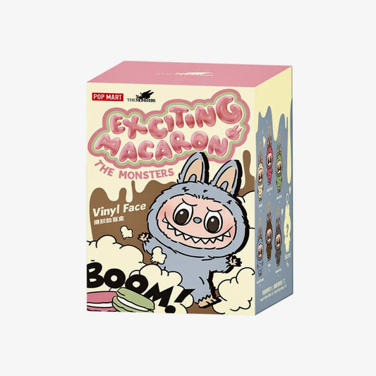 POP MART LABUBU THE EXCITING MACARONS VINYL FACE SEALED CASE