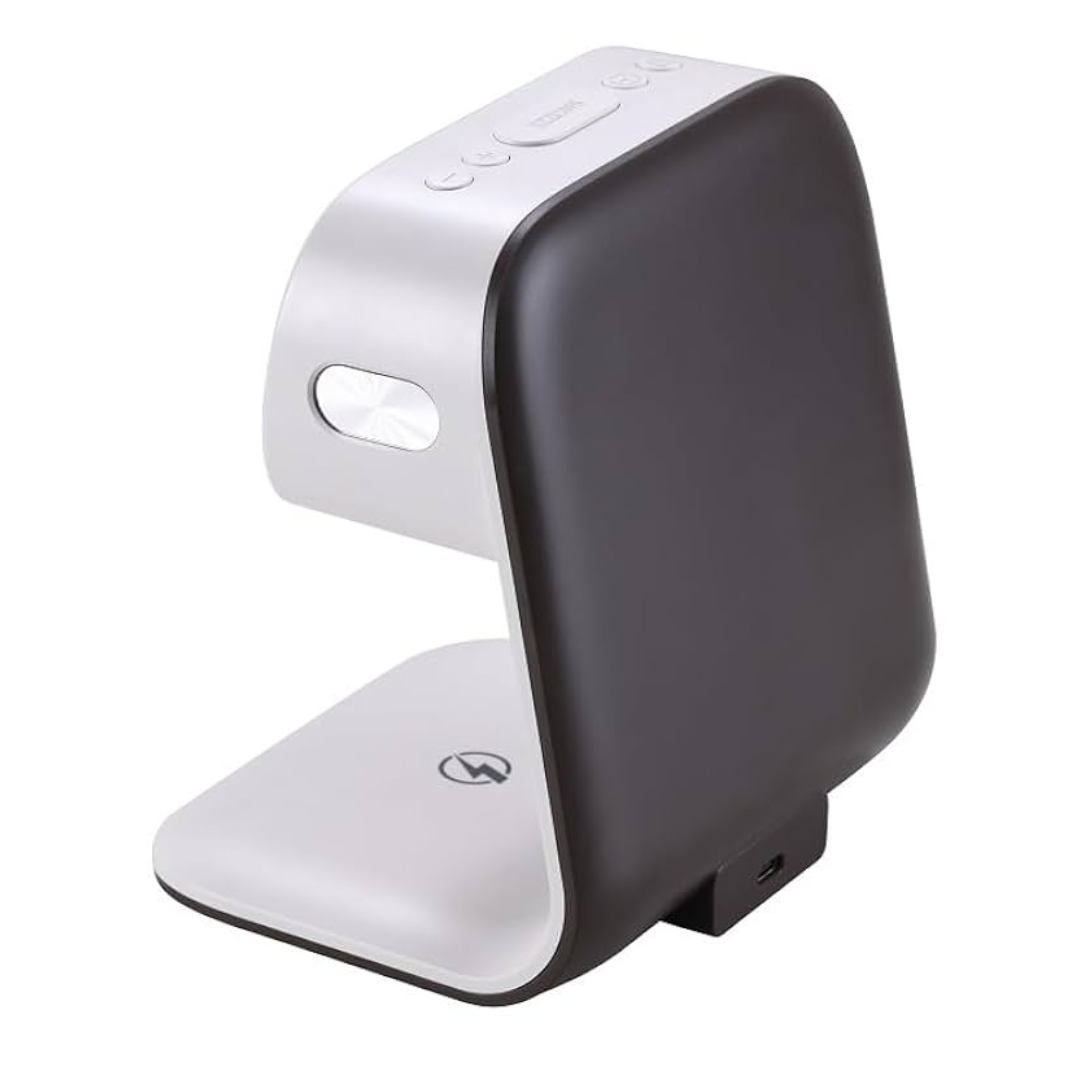 15W Smart Lamp Clock with Wireless Charger