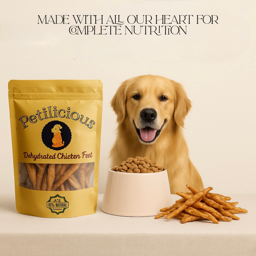 Petilicious Crunchy Dehydrated Chicken Feet