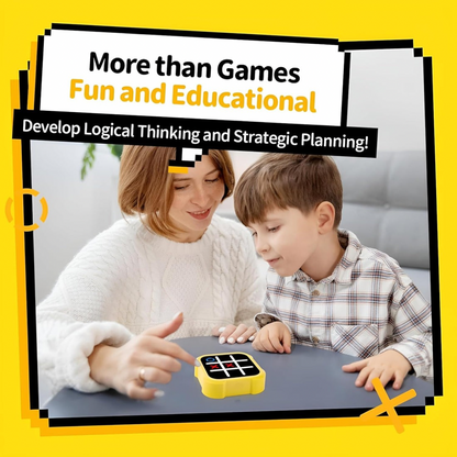4-in-1 Electronic Tic Tac Toe & Memory Game