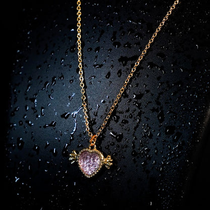 Amethyst Blossom Neckpiece