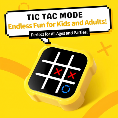 4-in-1 Electronic Tic Tac Toe & Memory Game