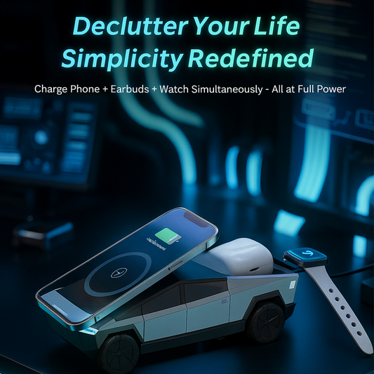 CyberCharge T3 3-in-1 Wireless Charger